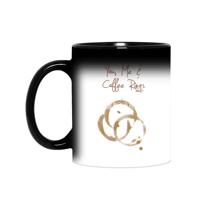 You, Me, & Coffee Rings Sihirli Kupa