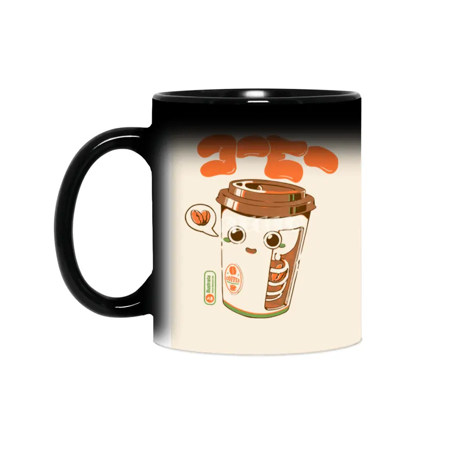 Cute Coffee x-Ray Sihirli Kupa