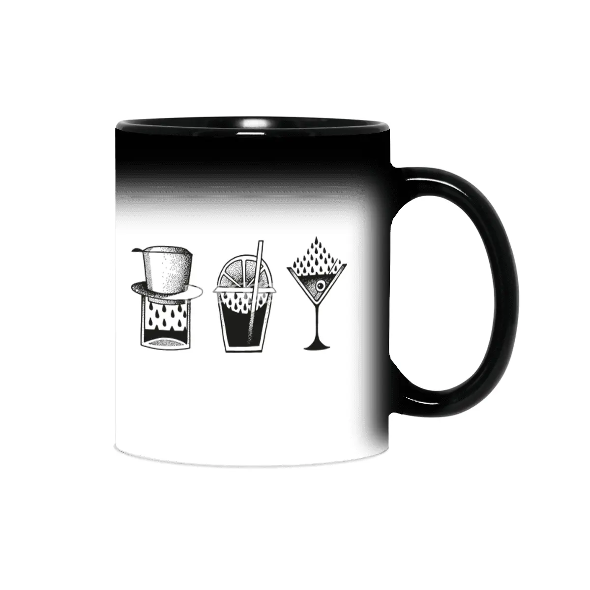 Morning coffee -Day fresh- Evening alco Sihirli Kupa