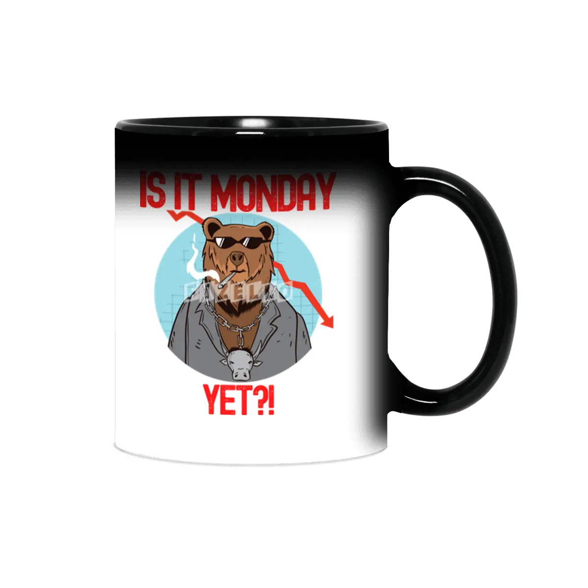 Is It Monday Yet? - Funny Trading Lover Sihirli Kupa