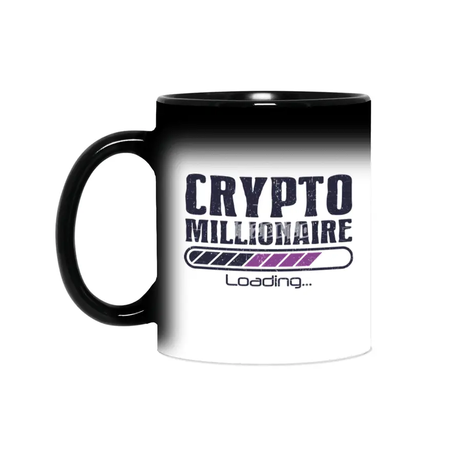 Crypto Millionaire Funny Bitcoin Crypto Sihirli Kupa