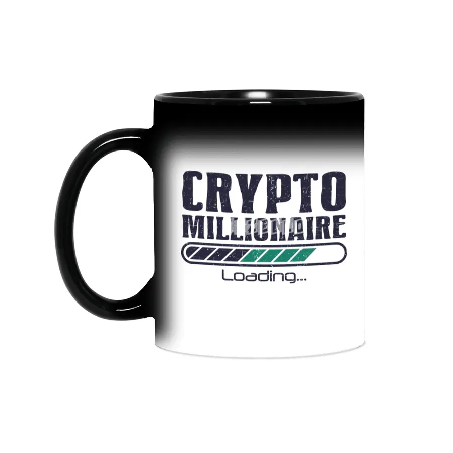 Crypto Millionaire Funny Bitcoin Crypto Sihirli Kupa