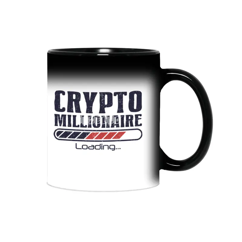 Crypto Millionaire Funny Bitcoin Crypto Sihirli Kupa