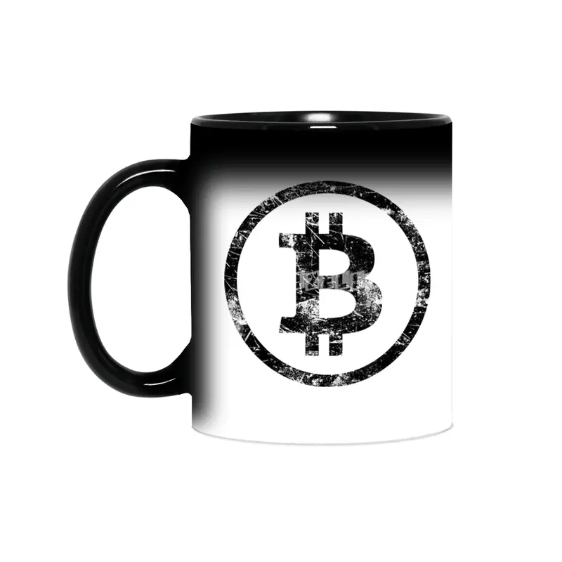Bitcoin Vintage Crypto Cryptocurrency Gift Sihirli Kupa