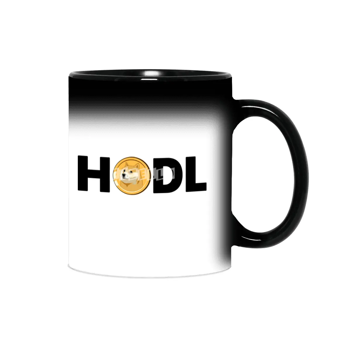 HOLD Dogecoin Funny Doge Crypto Cryptocurrency Sihirli Kupa
