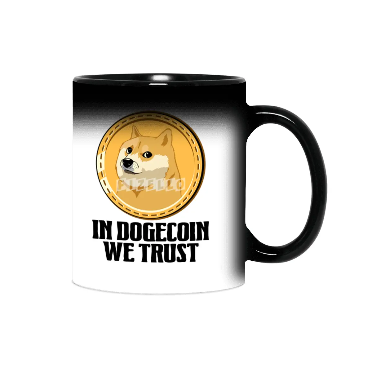 In Dogecoin We Trust Funny Crypto Cryptocurrency Sihirli Kupa