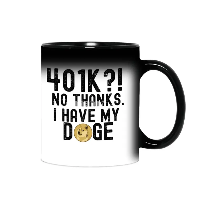 Dogecoin Hodl - Crypto Shirt Sihirli Kupa
