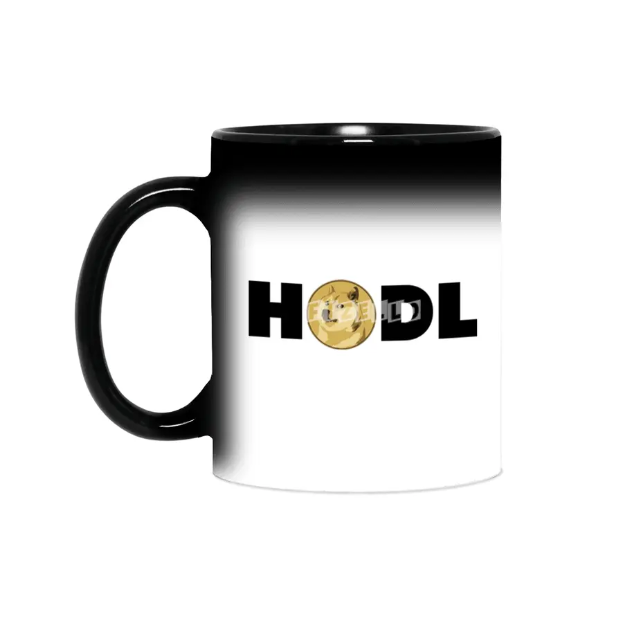 Dogecoin Hodl - Crypto Shirt Sihirli Kupa