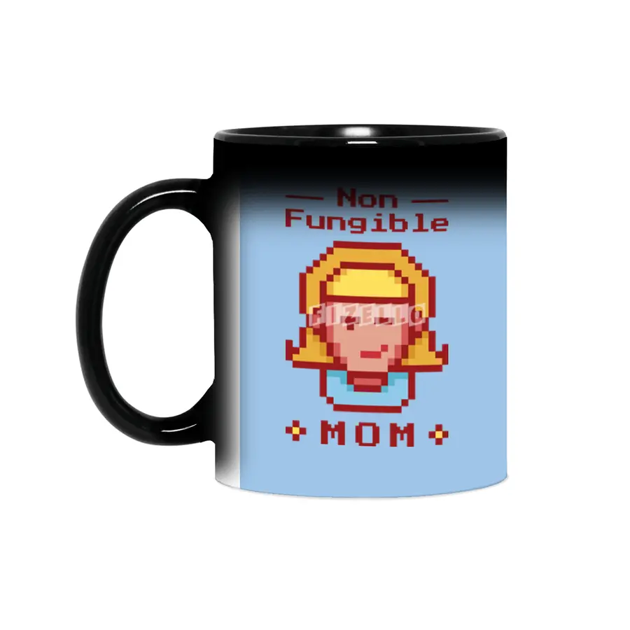 NFT Non-Fungible Mom  Crypto Art Token Mother's Day Sihirli Kupa