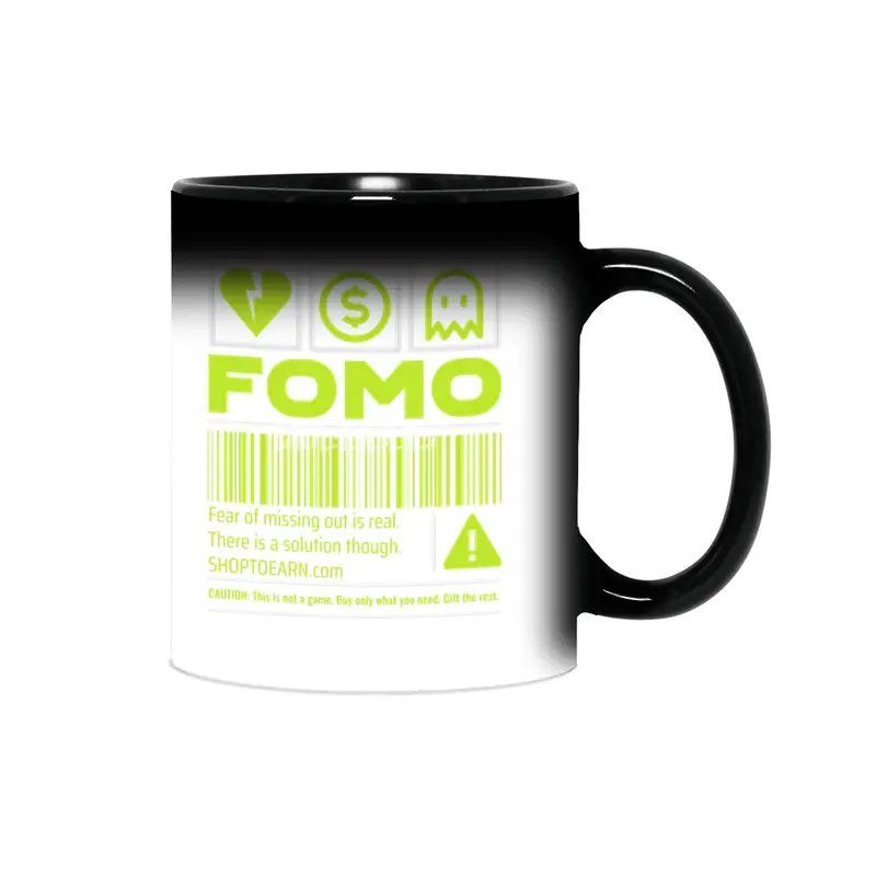 FOMO Design Shop To Earn Crypto Back Sihirli Kupa