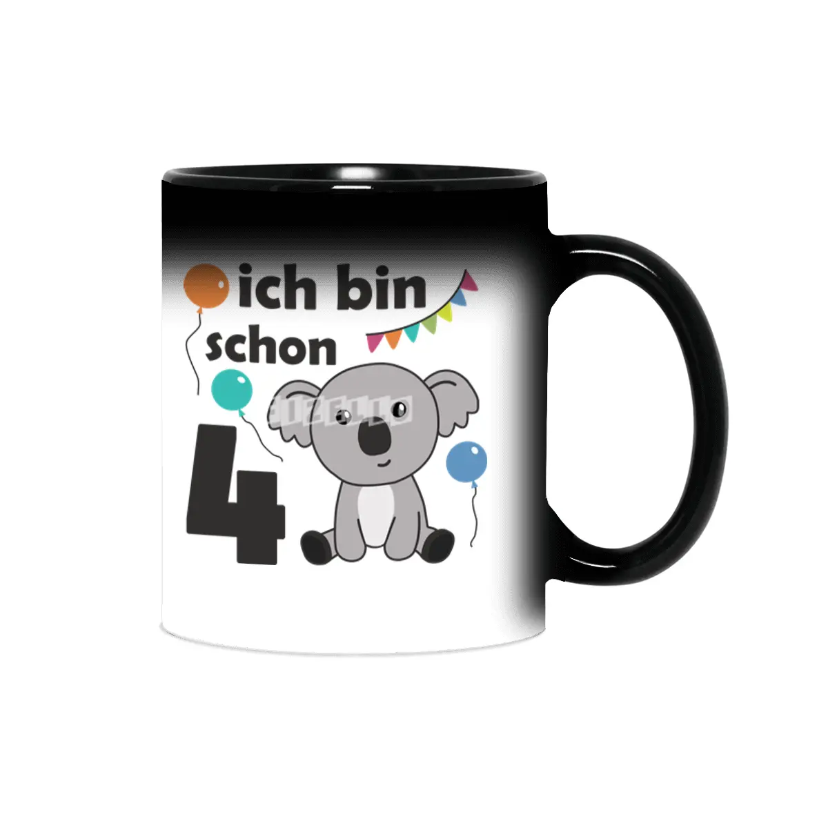 4th Birthday Koala Four Years Old Cute Animals Sihirli Kupa