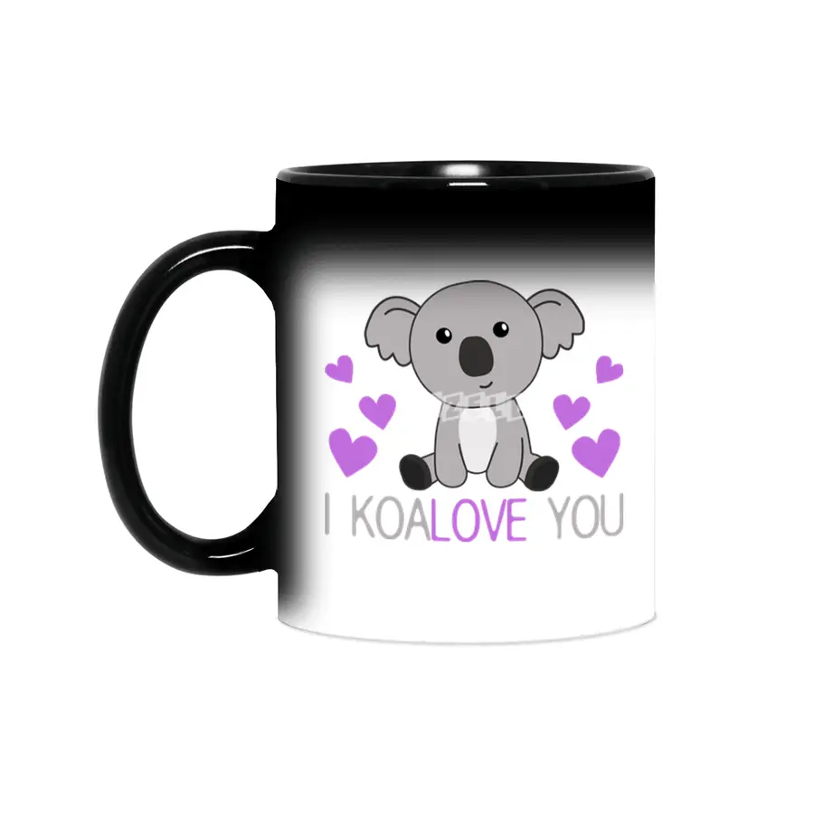 I Koalove You Cute Koala With Hearts Cute Animals Sihirli Kupa