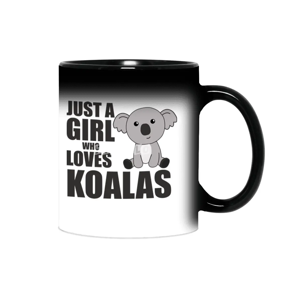 Just A Girl Who Loves Koalas Cute Koala Bear Sihirli Kupa