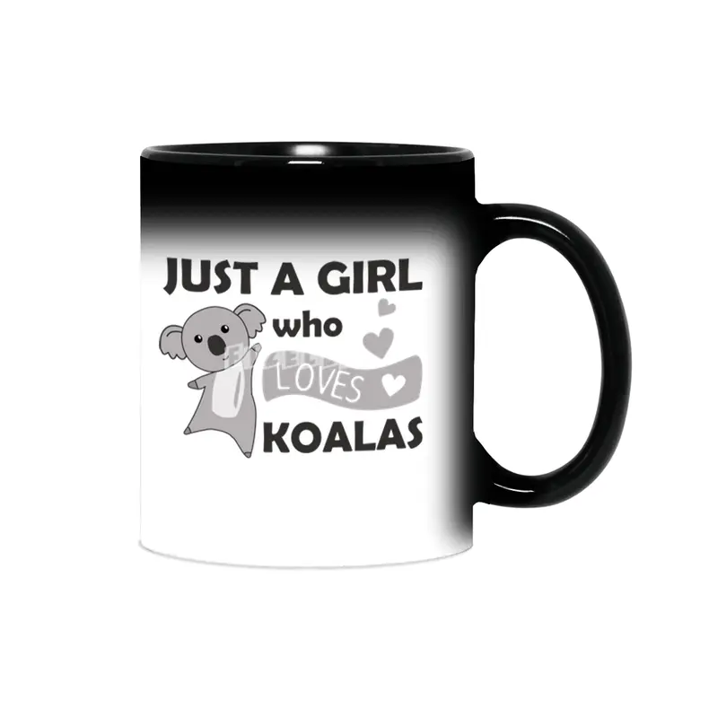Just A Girl Who Loves Koalas Koala Bear Sihirli Kupa