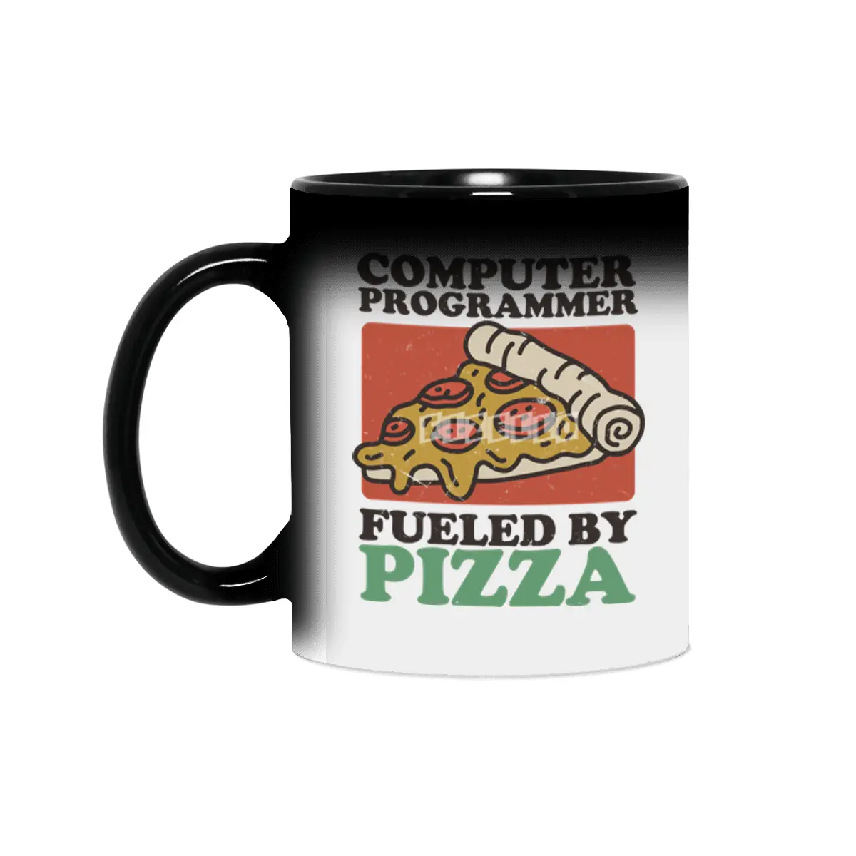 Computer Programmer Fueled By Pizza Sihirli Kupa