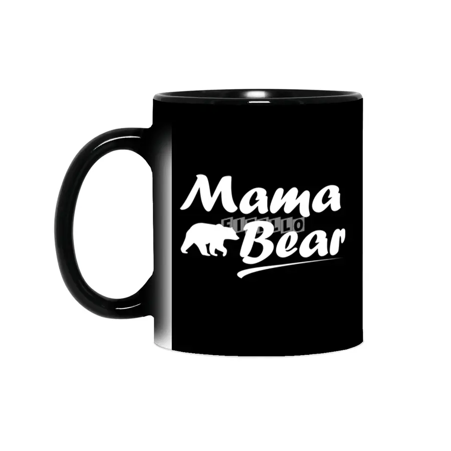 Mama Bear Mother's Day Shirt Mama Sihirli Kupa