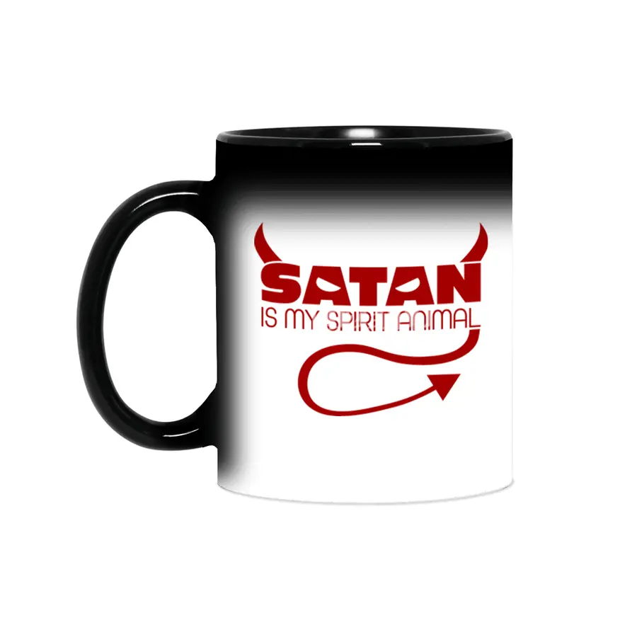 Satan is My Spirit Animal - Red Sihirli Kupa