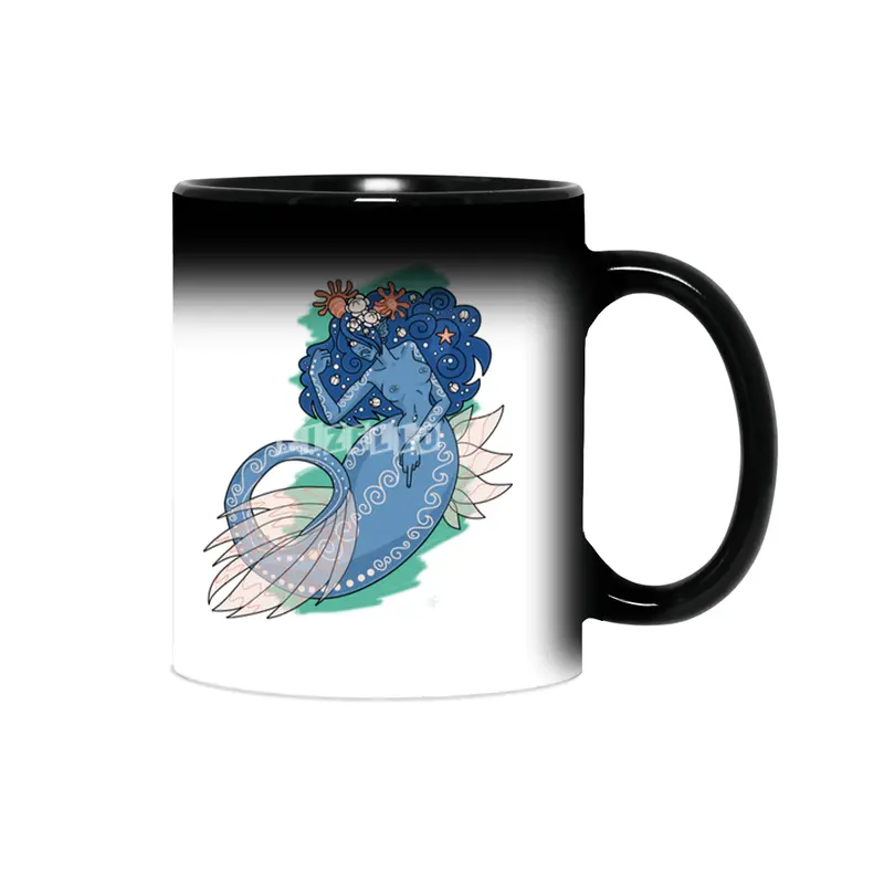 Mermaid Grabs Back Sihirli Kupa