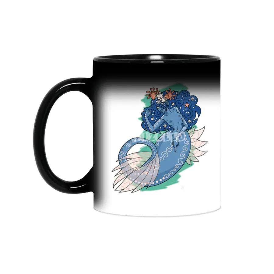 Mermaid Grabs Back Sihirli Kupa