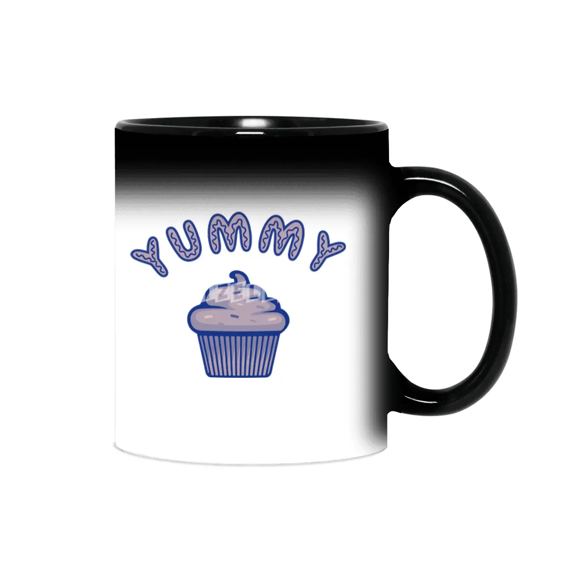 Sweet cupcake in colorful cookie muffin Sihirli Kupa