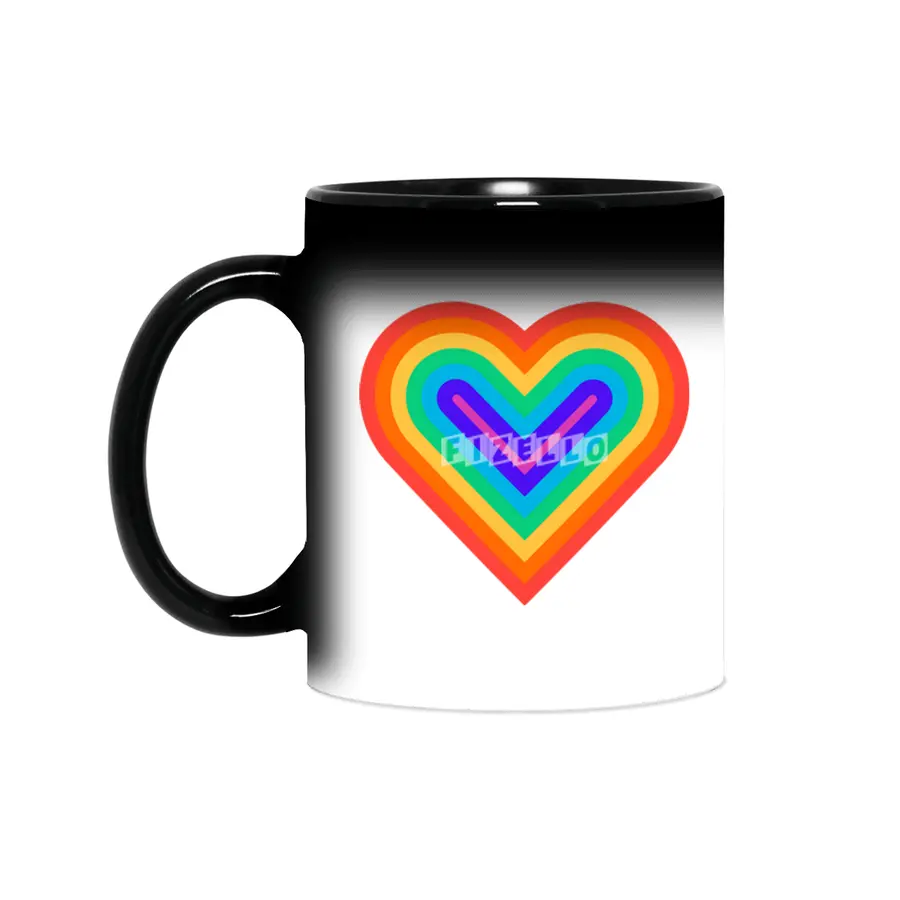 Rainbow Heartbeat Sihirli Kupa