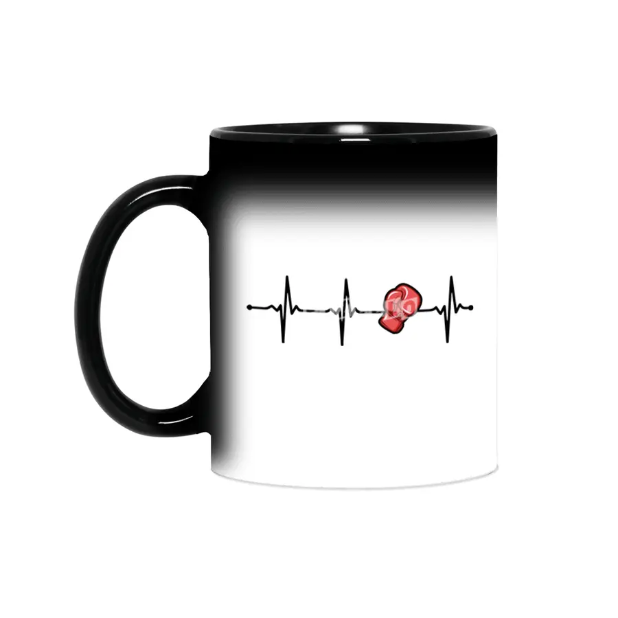 Boxing Glove Heartbeat Ecg for Box Fighters Bv Sihirli Kupa