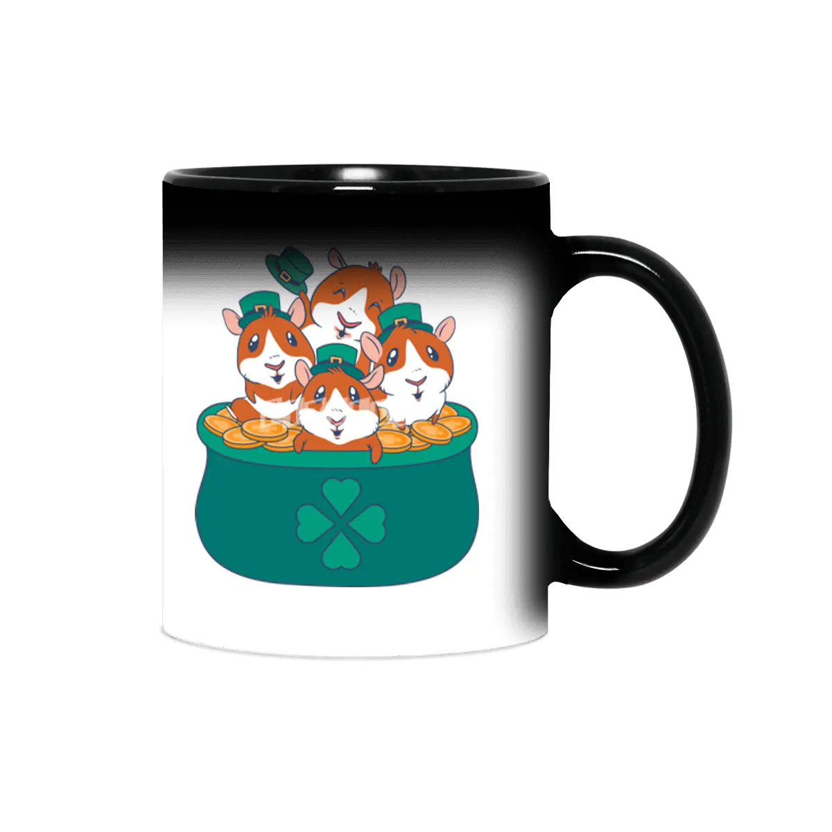 Guinea Pigs St Patricks Day Pot of Gold Sihirli Kupa