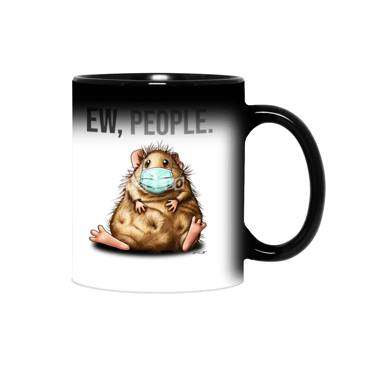 Ew People Guinea Pig With Mask Sihirli Kupa