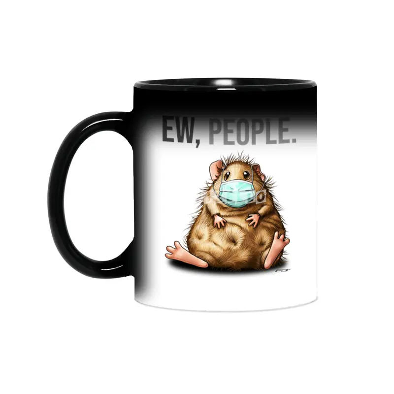 Ew People Guinea Pig With Mask Sihirli Kupa