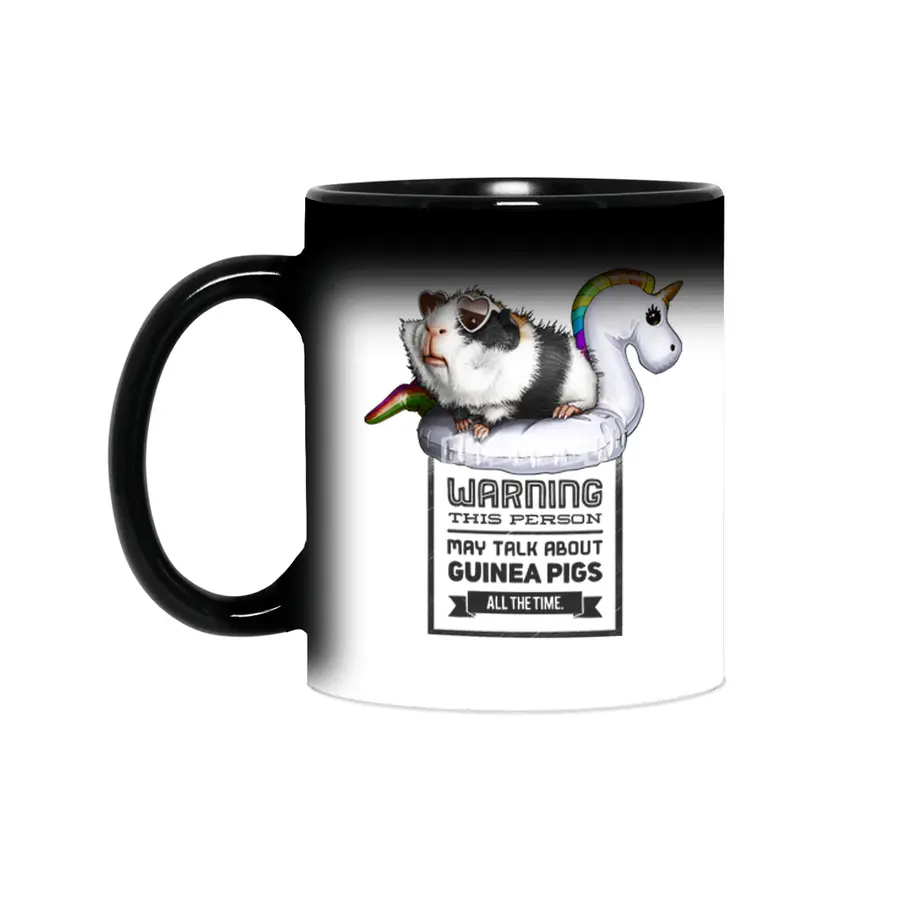 Guinea Pigs On Unicorn Swimming Island Sihirli Kupa