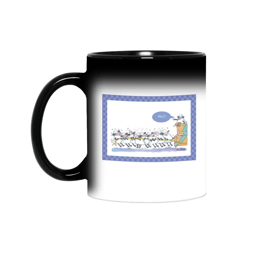 Sheep Deliver a Piano - Blue Sihirli Kupa