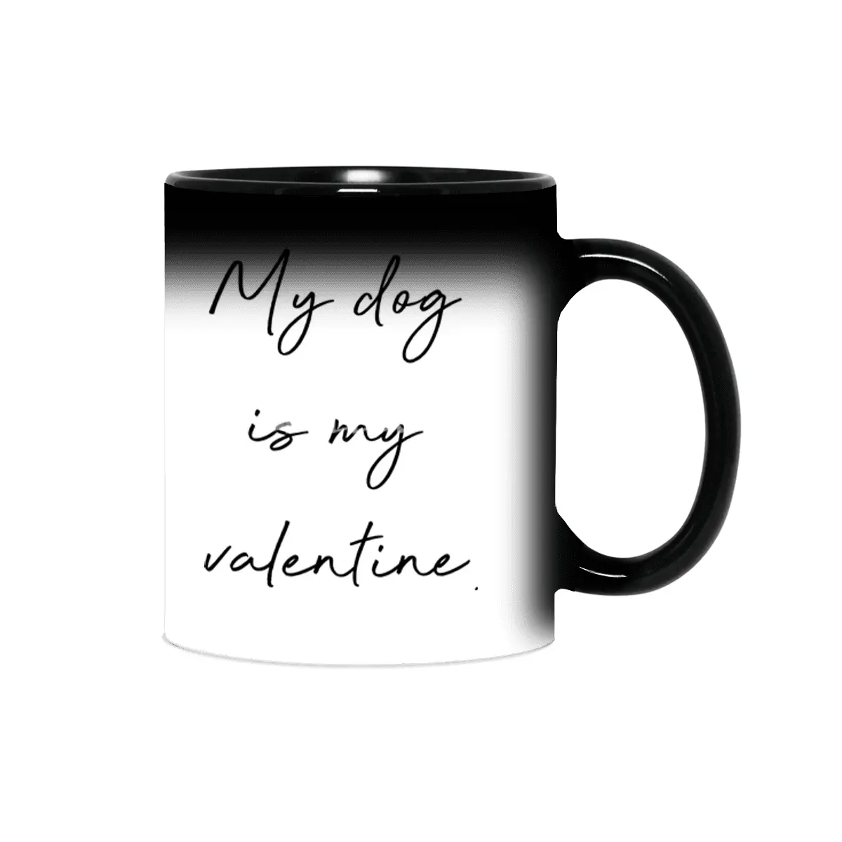 My dog is my valentine. Sihirli Kupa