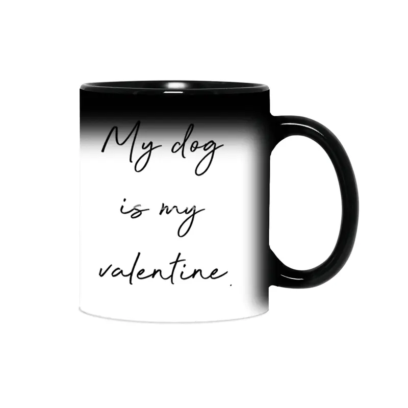 My dog is my valentine. Sihirli Kupa
