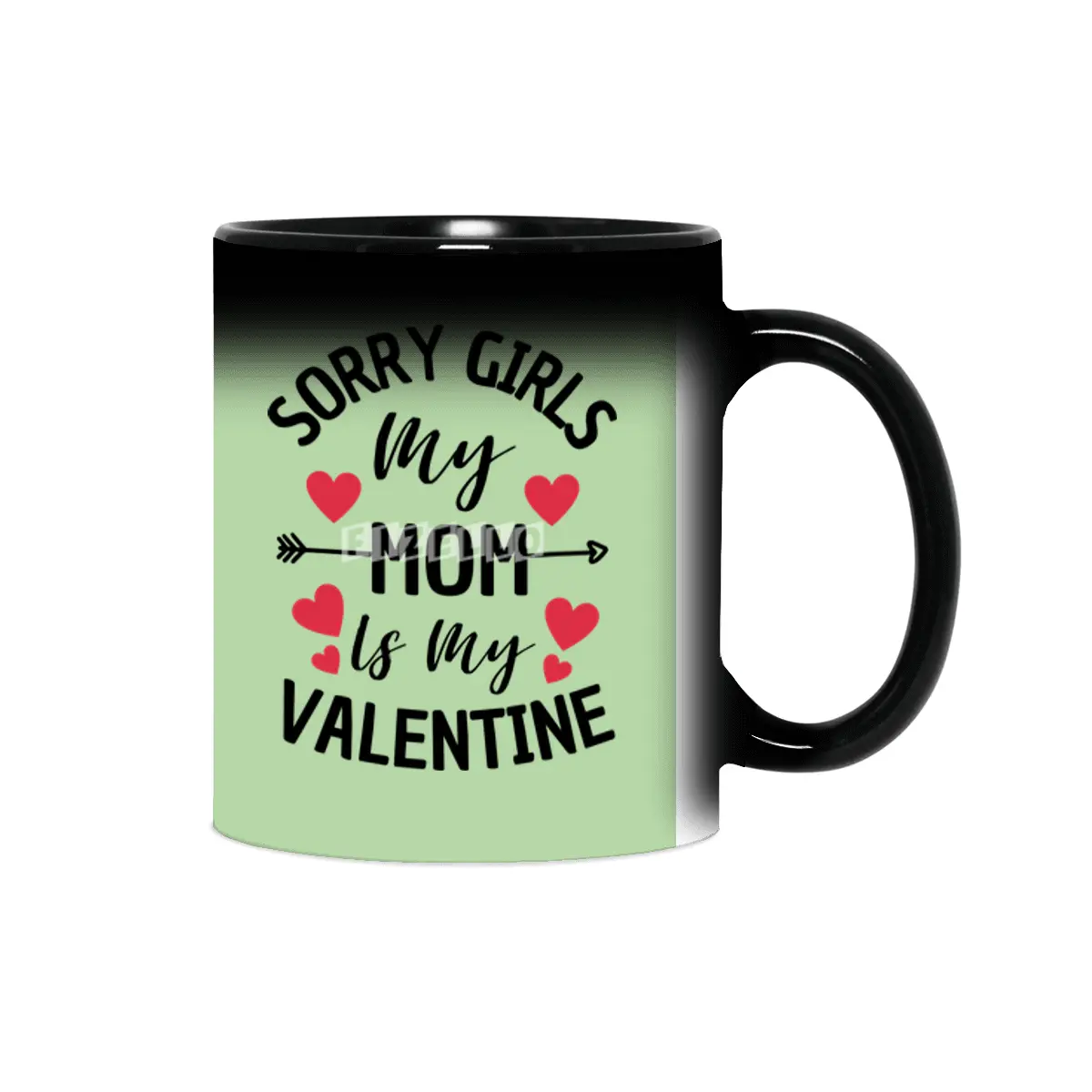 Sorry Girls My Mom Is My Valentine Boy Kids Sihirli Kupa