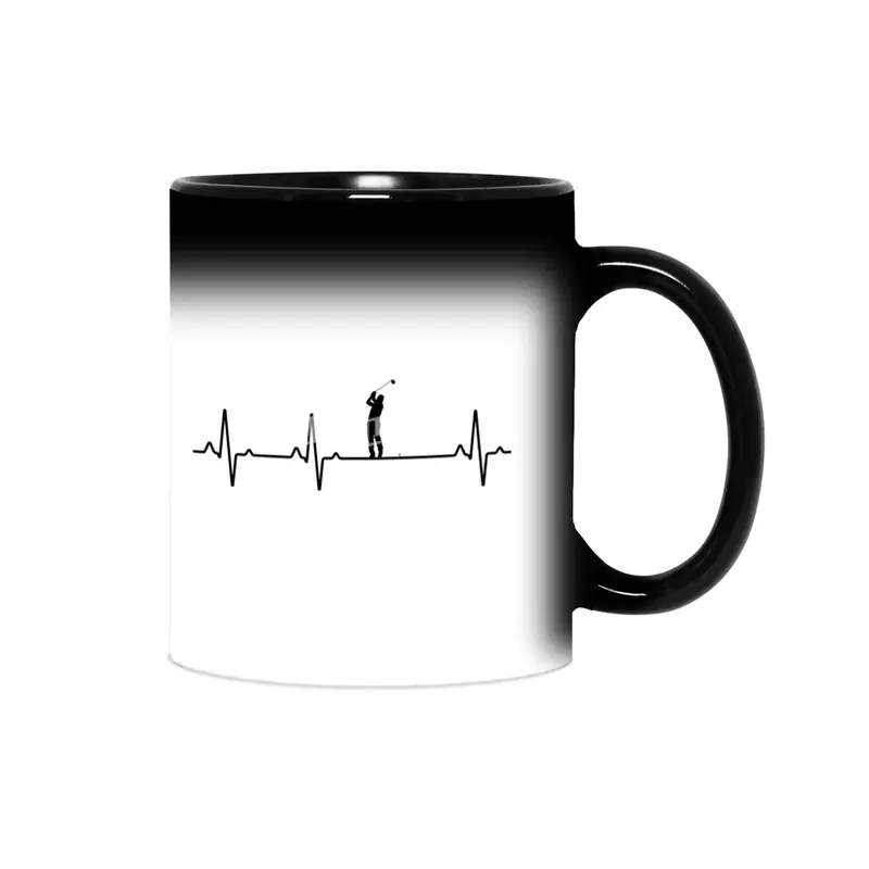 Heartbeat I EKG I Golf I Golfer I Ball I Gift Sihirli Kupa