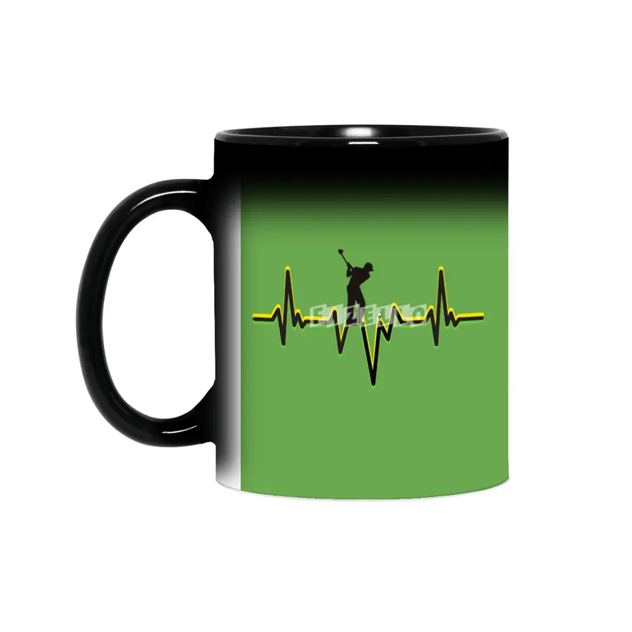 Golf Heartbeat for golf lover Sihirli Kupa