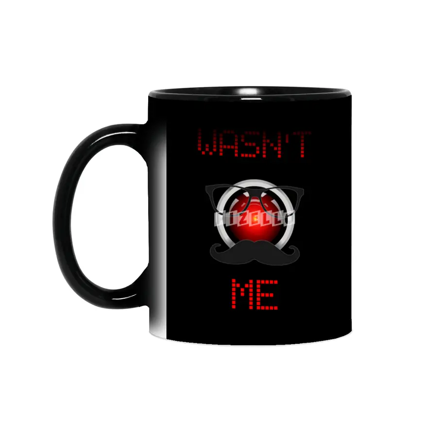 Wasn't Me. Android computer on the loose. Sihirli Kupa
