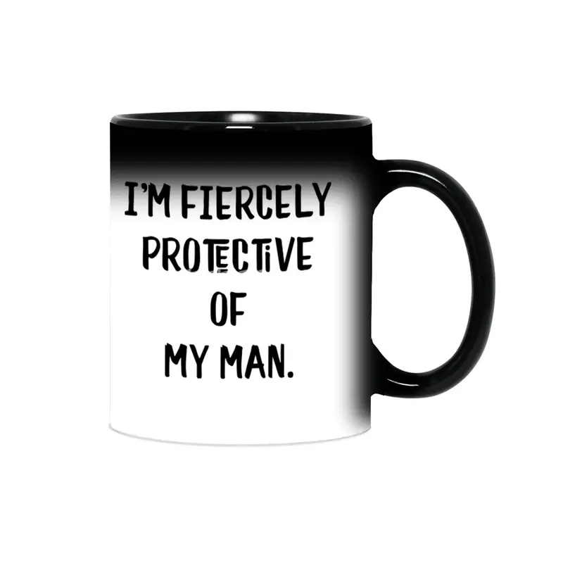 I'm Fiercely Protective of My Man Sweet Couple Sihirli Kupa
