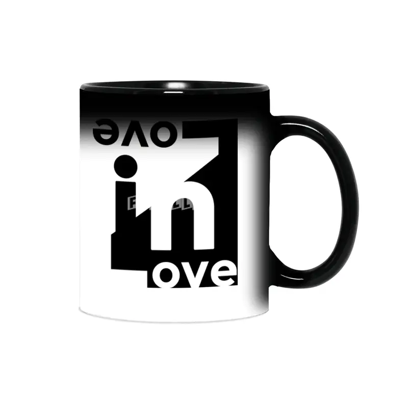 Black-Love in Love-Couple-Man-Octerson Sihirli Kupa