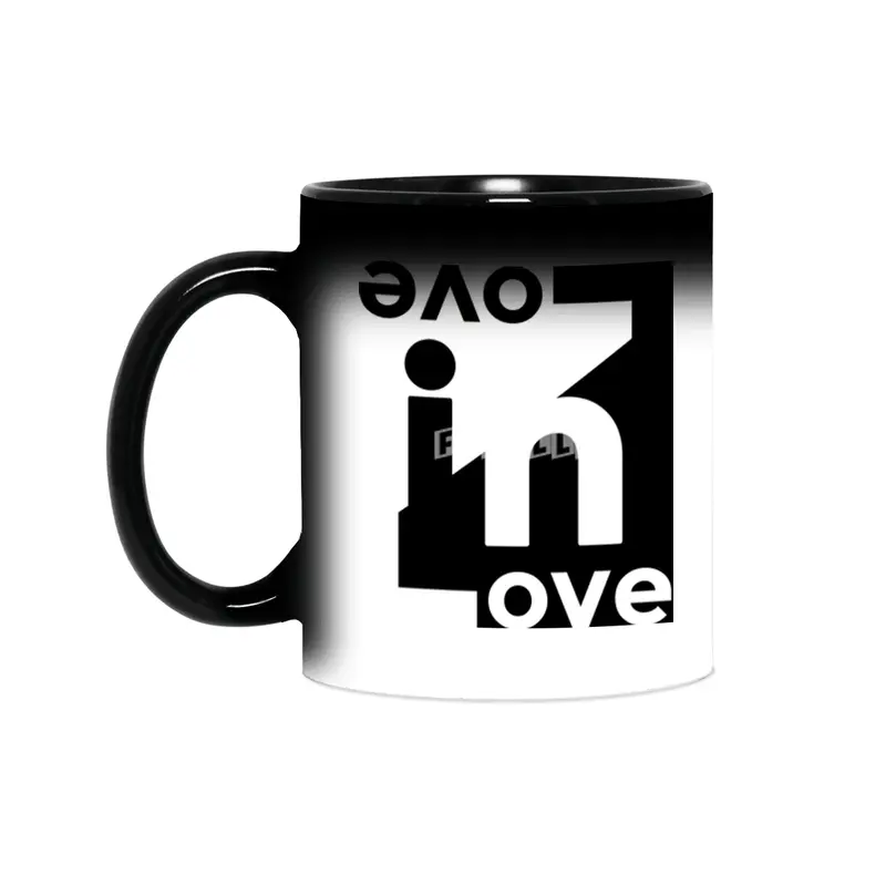Black-Love in Love-Couple-Man-Octerson Sihirli Kupa