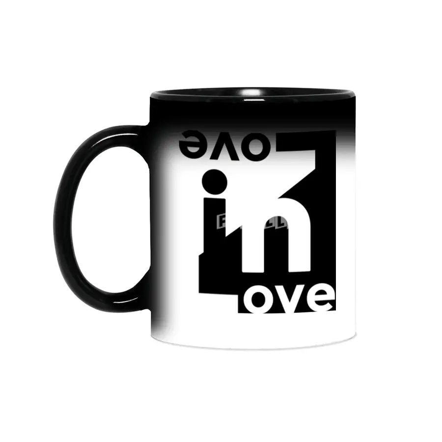 Black-Love in Love-Couple-Man-Octerson Sihirli Kupa