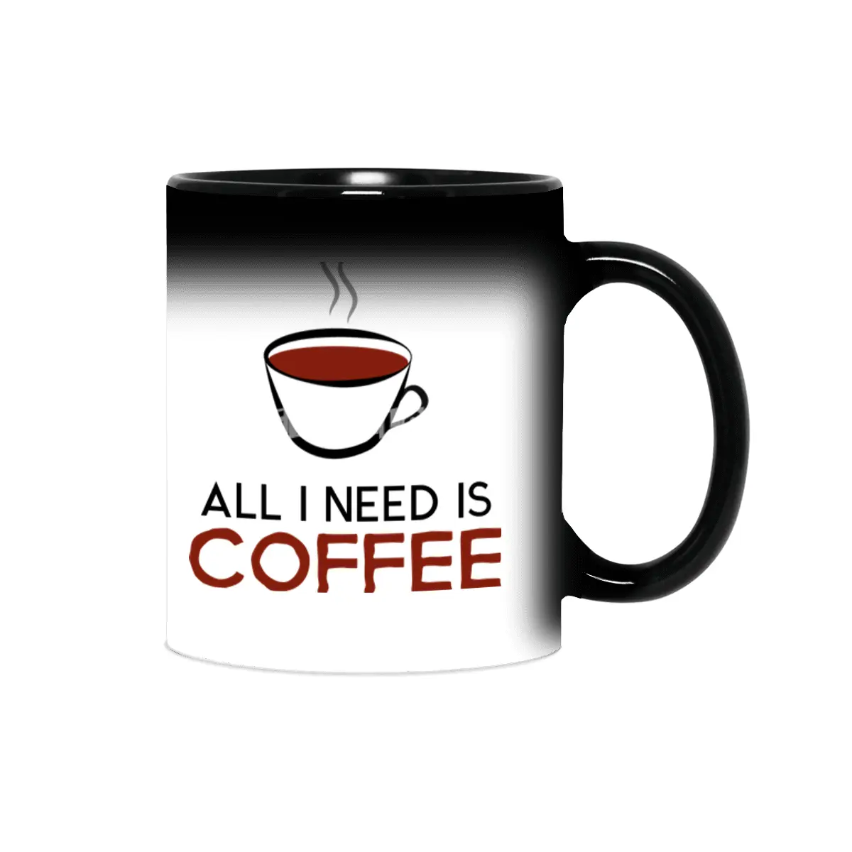 All I Need is Coffee Sihirli Kupa