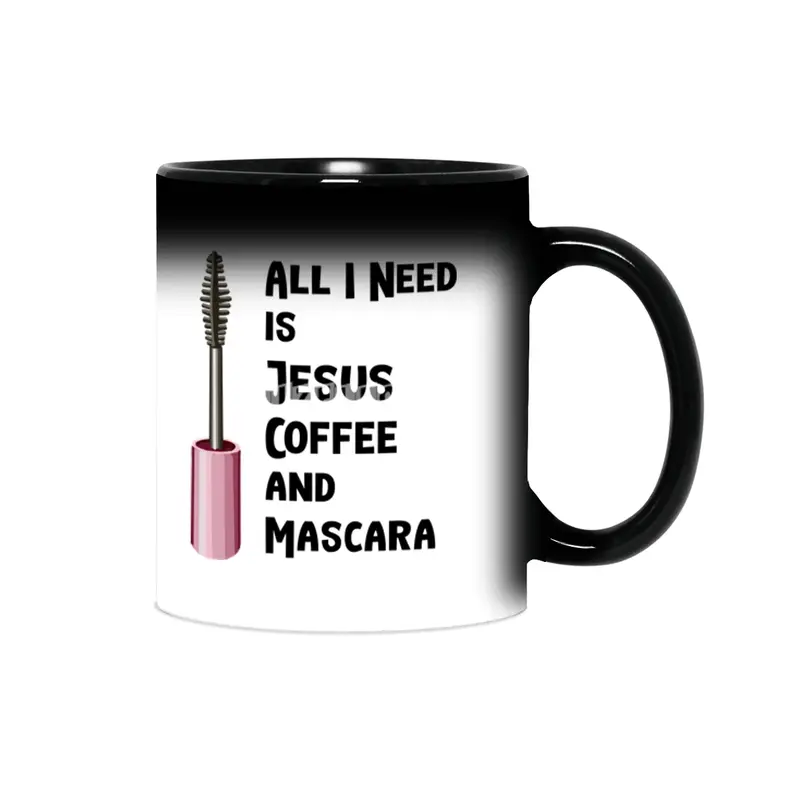 All I Need Is Jesus And Coffee Christian Sihirli Kupa