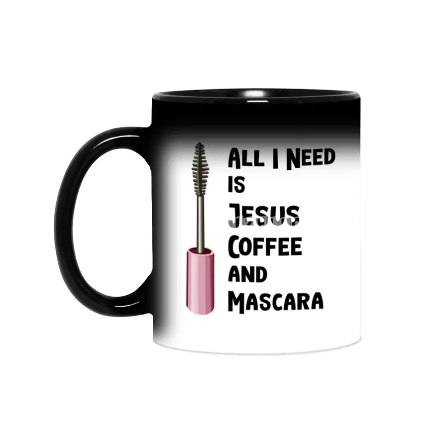 All I Need Is Jesus And Coffee Christian Sihirli Kupa