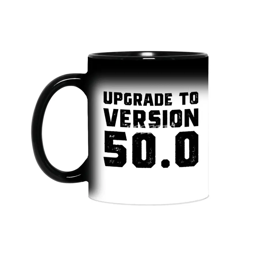 50th Birthday gift 50 Year Old Sihirli Kupa