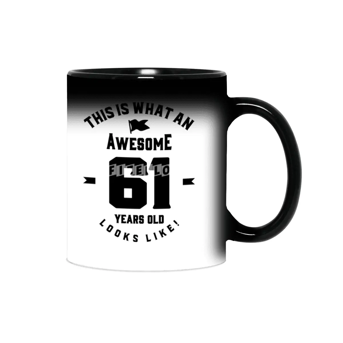 61 Year Old Gift | 61st Birthday Gift Ideas - Mens and Womens Sihirli Kupa