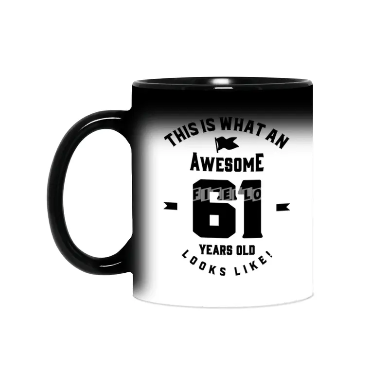 61 Year Old Gift | 61st Birthday Gift Ideas - Mens and Womens Sihirli Kupa