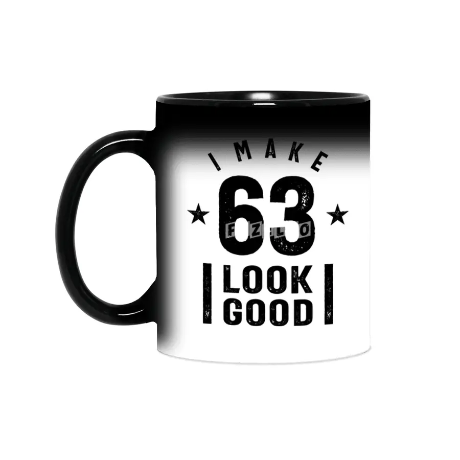 63 Year Old Gift | 63rd Birthday Gift Ideas - Mens and Womens Sihirli Kupa