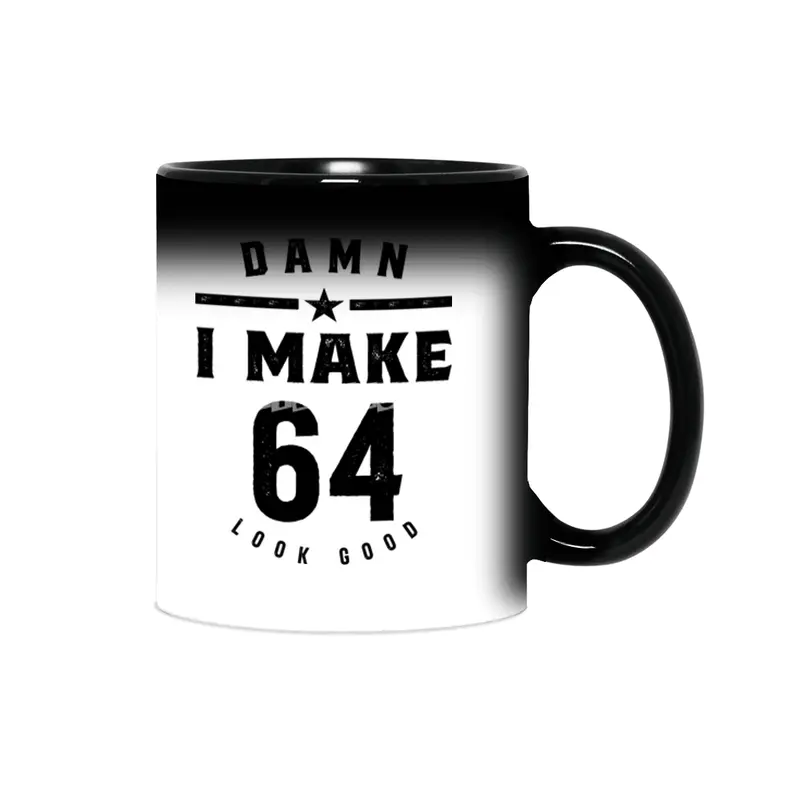 64 Year Old Gift | 64th Birthday Gift Ideas - Mens and Womens Sihirli Kupa