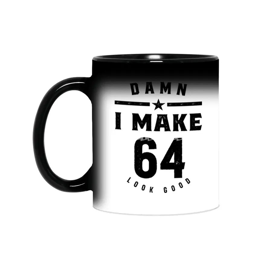 64 Year Old Gift | 64th Birthday Gift Ideas - Mens and Womens Sihirli Kupa